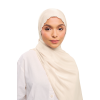 Sulam Wau Cendana Scarf in Cempaka White